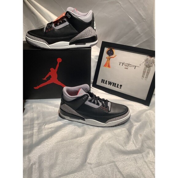 Nike Air Jordan 3 Retro Black Cement DN3707010 Men\'s. SZ 11.5  New SHIPS ASAP!! main image 5
